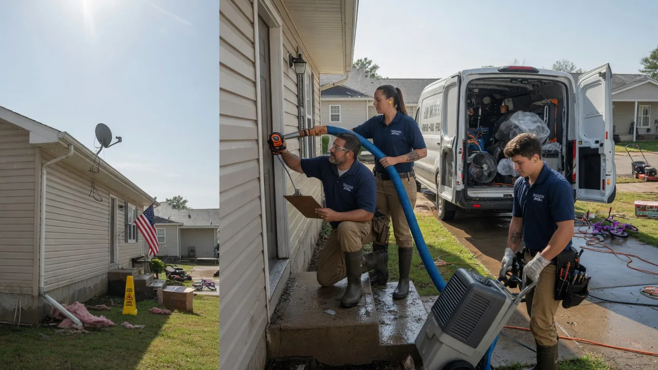 Ceiling Water Damage Restoration in College Station, AR near me