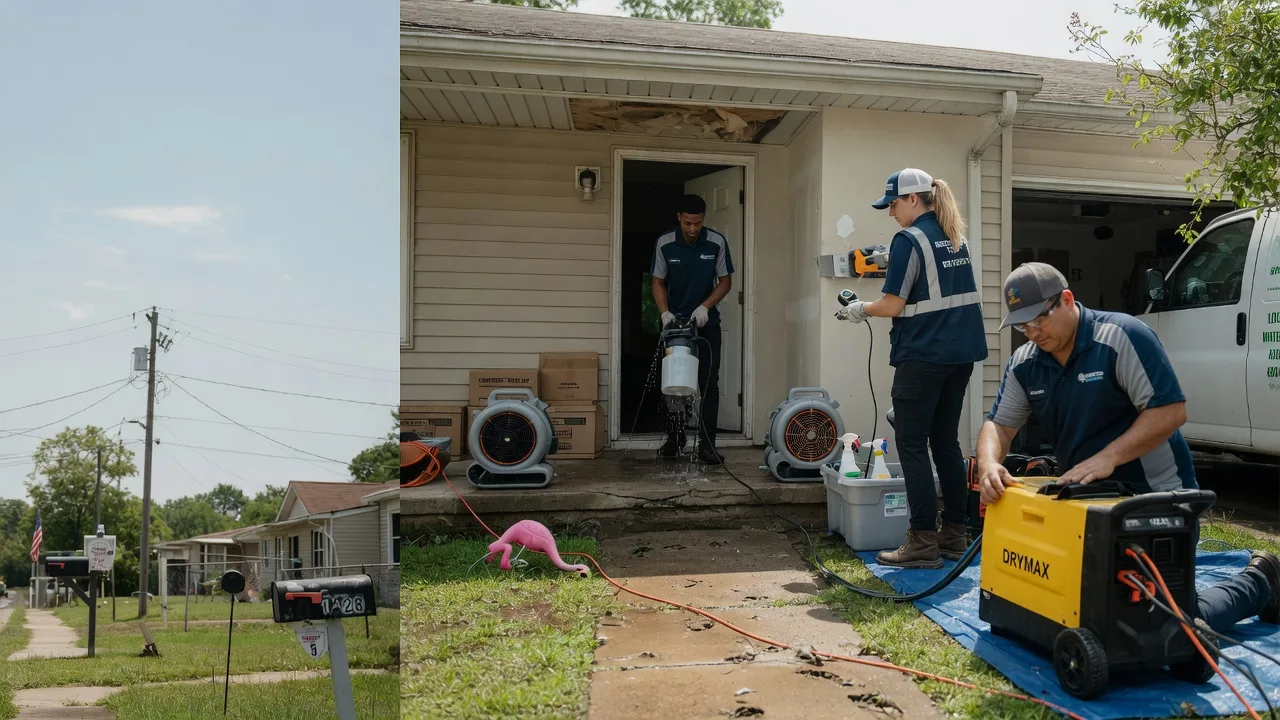 Storm Damage Water Removal in College Station, AR near me